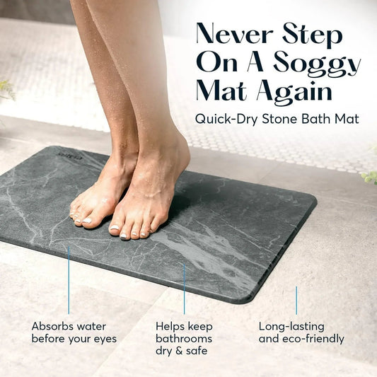 Avura Stone Anti-Slip Bath Mat